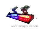 Customized DC 12V Flashing LED Visor Light for Police Vehicles , interior visor light bar
