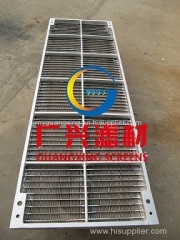 Screen for coal washing flat screens screen panels