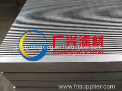 solid liquid separation flat panel Johnson mesh screen panels