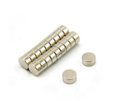 NdFeB disc magnets used in printers and switchboards with high magnetic performance