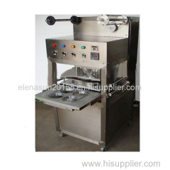 KIS- 1 Table Type Semi Automatic Tray/ cup Sealing Machine with gas filling and expiration date printer