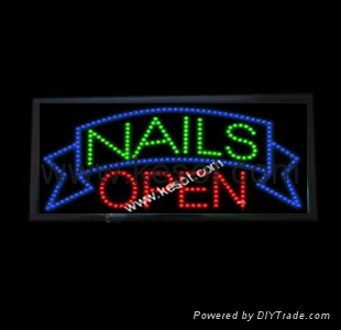 Nail Led sign for nail salon