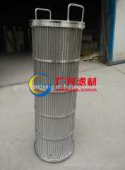 Water Backwash Selfcleaning Filter Rotary Drum Cylindrical Cartridge Screen Basket Johnson Strainer Screen