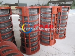 Screw extruder filter screen cylinder screens wedge wire rotary cylinder