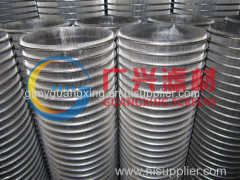 Screw extruder filter screen cylinder screens wedge wire rotary cylinder