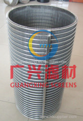 Screw extruder filter screen cylinder screens wedge wire rotary cylinder