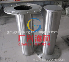 Resin Trap wedge wire filter pipe cylindrical filter
