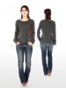 Women's Casual Crew Neck Loose Pullovers