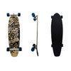 Customized Bamboo Longboard , Maple Wood Skateboards With Aluminum Truck