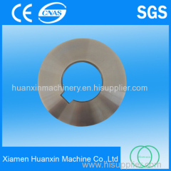 Precision Stainless Steel Strip Edge Blade / circular slitting blades for cutting plastic