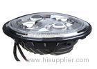Green Angel Eyes LED Motorcycle Headlight Replace PAR56 Motorbike Head Lamp
