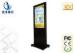 Full HD 1080P 46 Inch LED Infrared Digital Signage Kiosk With 500G Hard Drive