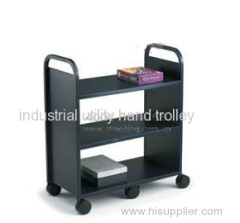 Three layers library mobile platform book cart