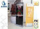 LG LCD Touch Screen Free Standing Digital Signage Kiosk For Exhibitions