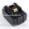 3000mah Cordless Makita Power Tool Battery 18V Black color