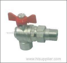 Brass Pipe Union Angle Ball Valve