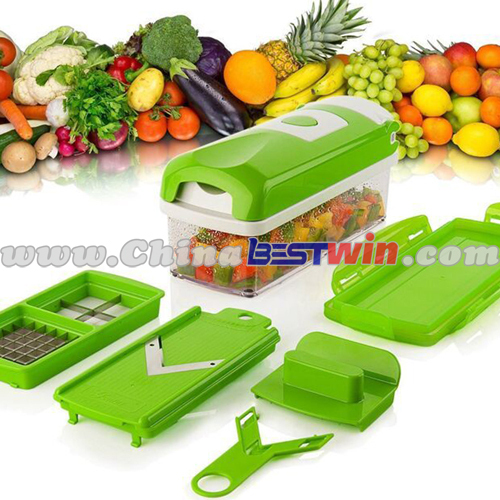 PP and hard stainless steel Nicer Dicer