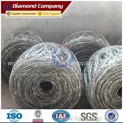 Hot dipped Galvanized Army Security Concertina Razor Barbed Wire