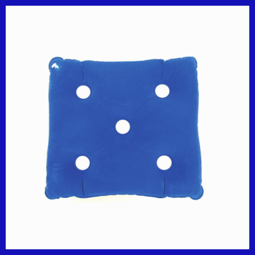 inflatable air bladder for wheelchairs square with hole