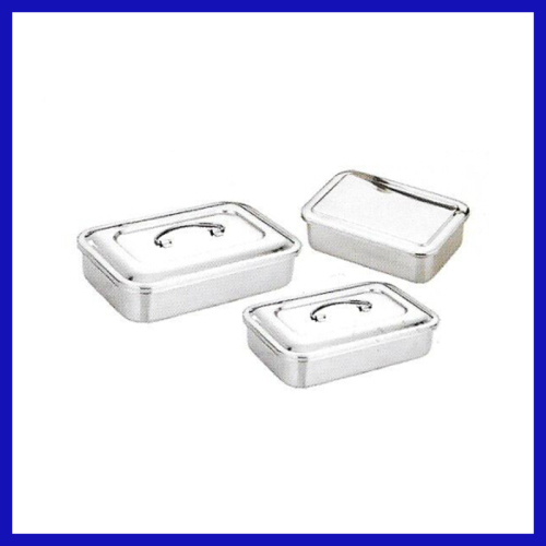 STAINLESS STEEL DISINFECTANT SQUARE DISH