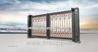 Electric Trackless Stadium Entry Swing Automatic Bi Fold Gates Trackless