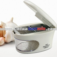 2015 new products Plastic Crusher Slicer Grater Dicing 3 in 1 Garlic Press