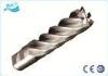 Diamond Coated End Mills , 6 Flute End Mill for Slotting / Milling