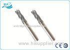 Ultra Micro Grain Carbide End Mills Roughing End Mills for Slotting / Milling