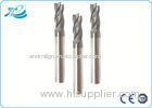 3 / 4 Flute End Mills Air or Oil Cooling Mode , Tungsten Steel End Mills