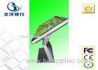 Floor Standing LCD Interactive Touch Screen Kiosk 16.7M 600cd/m2