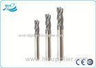 Cemented Carbide HRC 55 / 60 / 65 Diamond Coated End Mill CNC Cutting Tools