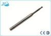 Long Neck Solid Carbide 3mm End Mill , Metal Removal End Mills