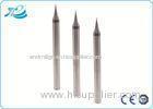 CNC Machinery Square Solid Carbide Mini Endmills , Micro Cutting Tools