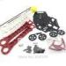 SK450 PVC& nylon Quad X + Multi-rotor Copter Frame MultiCopter Quadcopter KIT