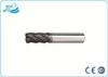 Tungsten Steel Corner Radius 6 Flute End Mill TiAN TiCN TiN and ARCO Coating