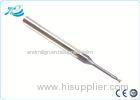 HRC 60 Ball Nose End Mill R 0.2 - R 2.0 Diameter , 4 Flute End Mill