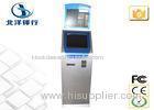 Android Wireless Free standing Kiosk Terminals for Tel / Transport Card Recharging