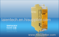 LNTECH safety relay used for monitoring emergency stop safety gate etc.