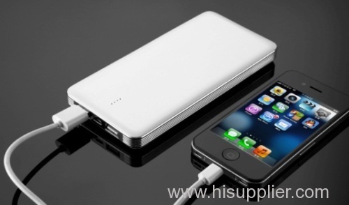 MIQ dual output fast charging mobile phone charger power bank with 10000mah