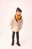 Girls' Winter Hooded Cardigans Long-sleeved Outer Coats