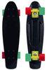 Black Original Cruiser Penny Boards , Plastic Penny Skateboard