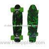 Plastic Green Skateboards Penny Boards Skateboard PP / PC Material