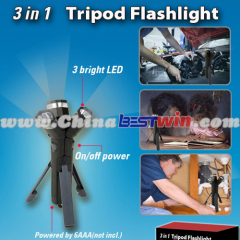 3 in 1 hands free design emergency led flashlight