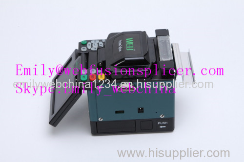 Maquina de Fusao de Fibra 7s Fast Splicing Fiber Optical Fusion Machine / optical fiber holder