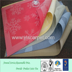 Jacquard woven place mat