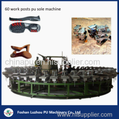 Luzhou PU Machinery Insole and Outsole Foam Shoe Sole Injection Machine
