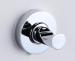 brass robe hook chrome