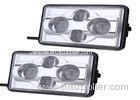 Waterproof IP66 4 Pieces OSRAM Square LED Headlight 5500K ~ 6000K