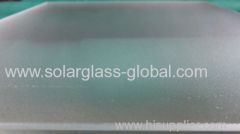 ultra clear AR coating tempered solar panel glass