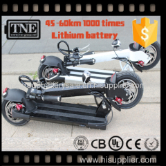 lithium adult cheap two wheel smart balance 48V 500W 3 back lights electric scooter